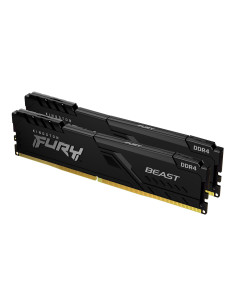 Kingston Technology FURY Beast 32GB 3200MT s DDR4 CL16 DIMM (Kit de 2) 1Gx8 Black
