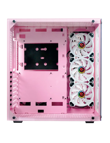 TALIUS CAJA ATX GAMING CRONOS ORCHID RGB CRISTAL TEMPLADO USB 3.0