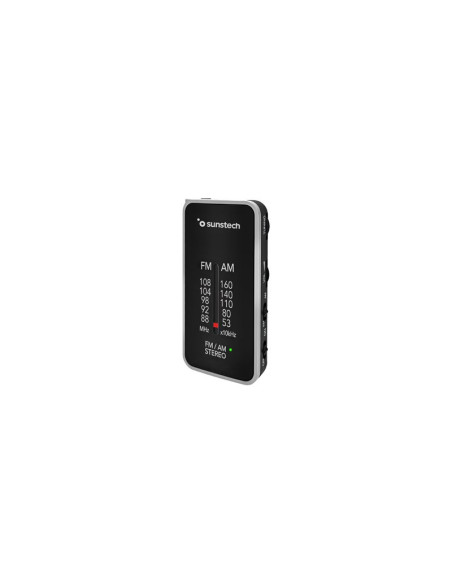 Sunstech RPC6SL radio Portátil Analógico y digital Negro, Gris