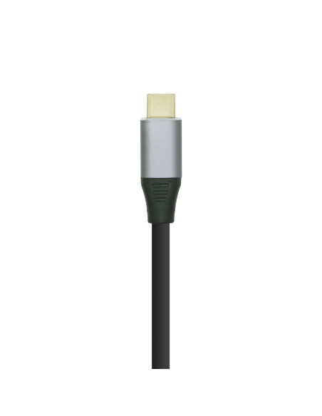 AISENS Cable conversor USB-C a HDMI 4K@60HZ, USB-C M-HDMI M, Negro, 1.8m