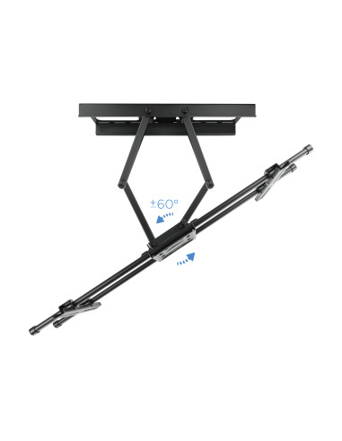 TooQ LP3790TN-B soporte para TV 2,29 m (90") Negro