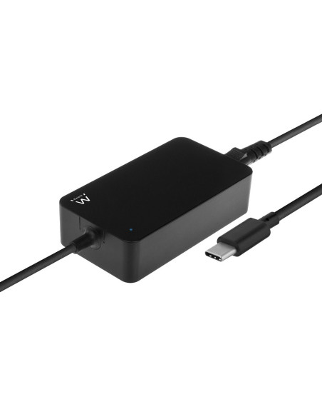 Ewent EW3981 adaptador e inversor de corriente Interior 45 W Negro