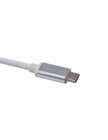 Equip Hub USB-C a USB 3.0 de 3 puertos con adaptador Gigabit