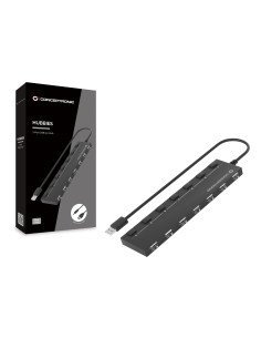 Conceptronic HUBBIES08B hub de interfaz USB 2.0 480 Mbit s Negro 2