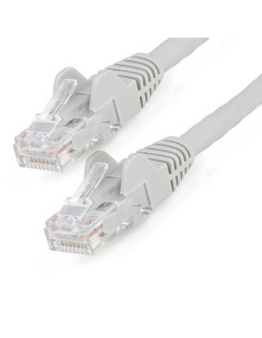 StarTech.com Cable Ethernet CAT6 de 1m - LSZH - Cable de Red de 10 Gigabits de 650MHz y PoE de 100W UTP sin Enganches
