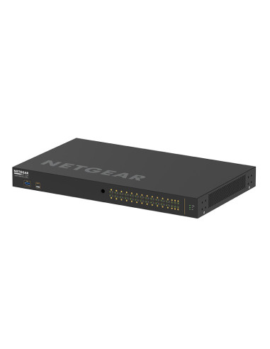 NETGEAR GSM4230P-100EUS switch Gestionado L2 L3 Gigabit Ethernet (10 100 1000) Energía sobre Ethernet (PoE) 1U Negro