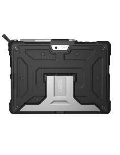 Urban Armor Gear Metropolis 25,4 cm (10") Funda Negro, Plata 2