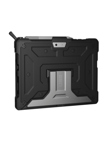 Urban Armor Gear Metropolis 25,4 cm (10") Funda Negro, Plata