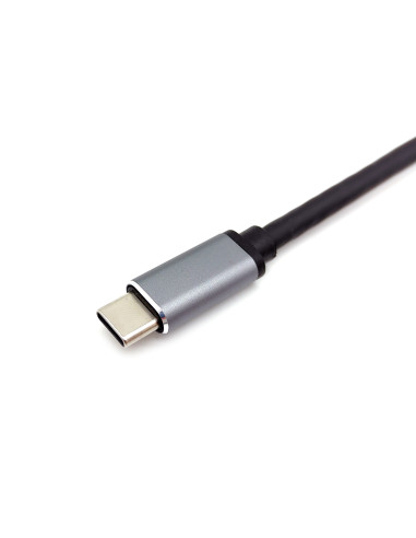 Equip Adaptador multifunción USB-C 7 en 1, HDMI, USB 3.0, TF MICRO SD, 60W USB PD