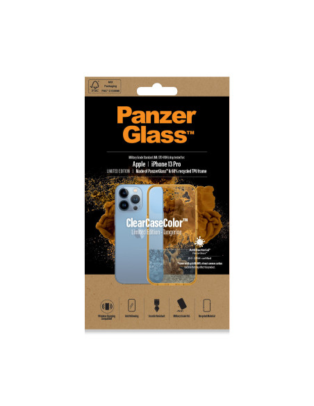 PanzerGlass 0338 funda para teléfono móvil Naranja