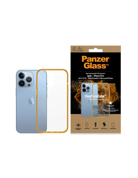 PanzerGlass 0338 funda para teléfono móvil Naranja