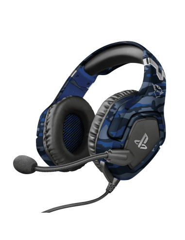 Trust GXT 488 Forze PS4 Auriculares Alámbrico Diadema Juego Negro, Azul