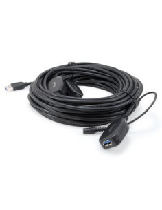 Equip 133348 cable USB USB 3.2 Gen 1 (3.1 Gen 1) 15 m USB A Negro