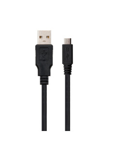 Ewent EC1020 cable USB USB 2.0 1,8 m USB A Micro-USB A Negro