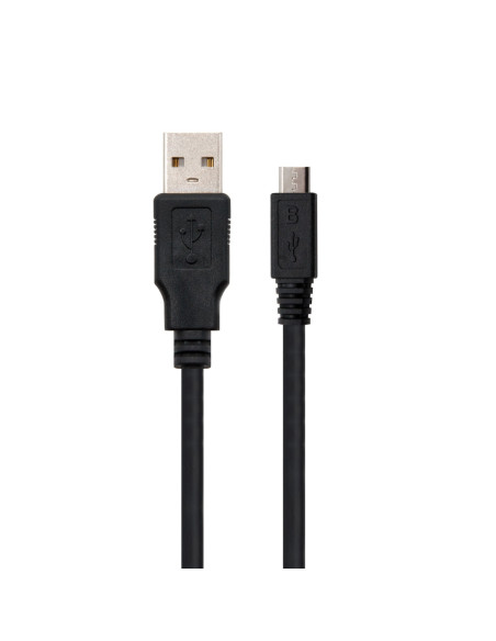 Ewent EC1020 cable USB USB 2.0 1,8 m USB A Micro-USB A Negro