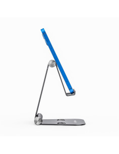 AISENS Soporte De Sobremesa Tamaño XL Ajustable (2 Pivotes) Para Movil   Tablet, Gris 2