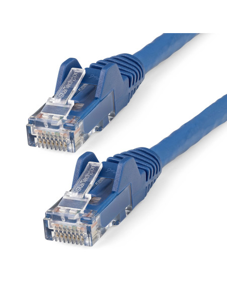 StarTech.com Cable Ethernet CAT6 de 5m - LSZH - Cable de Red de 10 Gigabits de 650MHz y PoE de 100W UTP sin Enganches