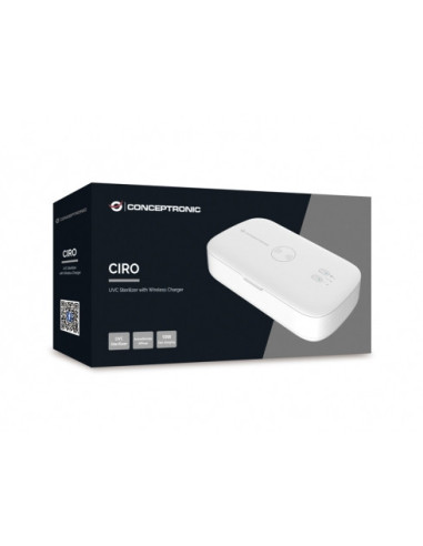 Conceptronic CIRO01WC esterilizador ultravioleta Blanco CC 275 nm UV-C