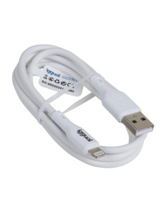 iggual IGG316955 cable de conector Lightning 1 m Blanco 2