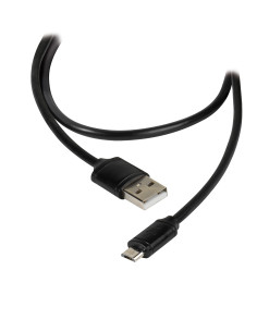 Vivanco Data cable USB USB 2.0 2 m USB A Micro-USB B Negro