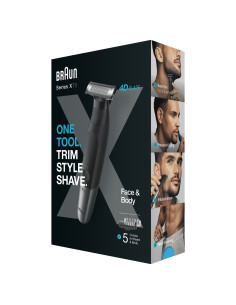 Braun XT5100 Batería 5 mm Mojado y seco Negro, Gris 2