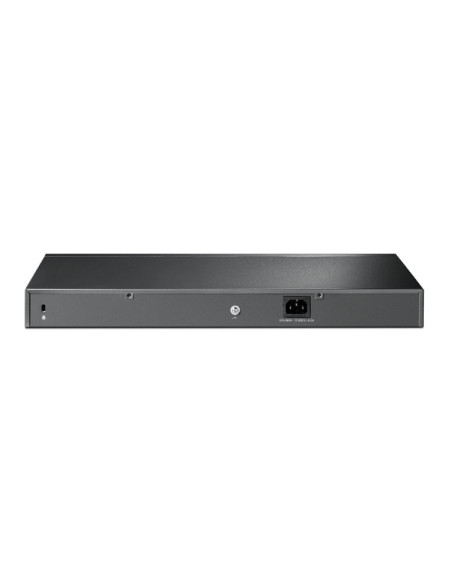 TP-Link JetStream TL-SL2428P switch Gestionado L2 Fast Ethernet (10 100) Energía sobre Ethernet (PoE) 1U Negro