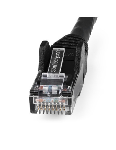 StarTech.com Cable Ethernet CAT6 de 3m - LSZH - Cable de Red de 10 Gigabits de 650MHz y PoE de 100W UTP sin Enganches