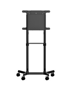 StarTech.com Carrito para TV - Soporte Rodante VESA para TV de 37 a 70 Pulgadas (70kg) - Base para Televisor con Estante - con 2