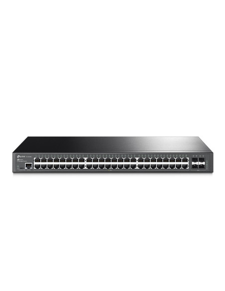 TP-Link JetStream TL-SG3452 switch Gestionado L2 Gigabit Ethernet (10 100 1000) 1U Negro