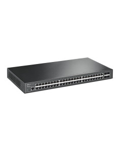 TP-Link JetStream TL-SG3452 switch Gestionado L2 Gigabit Ethernet (10 100 1000) 1U Negro 2