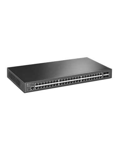 TP-Link JetStream TL-SG3452 switch Gestionado L2 Gigabit Ethernet (10 100 1000) 1U Negro
