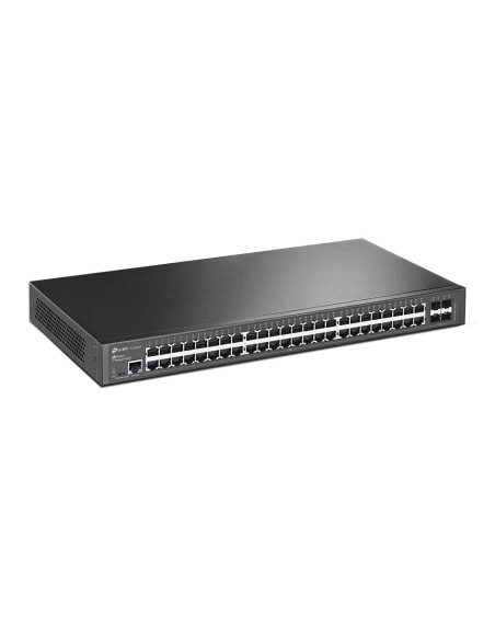 TP-Link JetStream TL-SG3452 switch Gestionado L2 Gigabit Ethernet (10 100 1000) 1U Negro