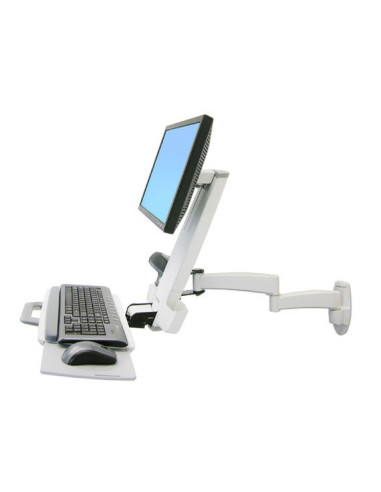 Ergotron 200 Series Combo Arm 61 cm (24") Pared Blanco