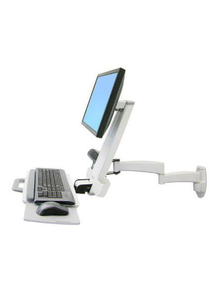 Ergotron 200 Series Combo Arm 61 cm (24") Pared Blanco