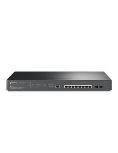 TP-Link JetStream TL-SG3210XHP-M2 switch Gestionado L2+ 2.5G Ethernet (100 1000 2500) Energía sobre Ethernet (PoE) 1U Negro
