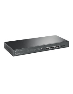 TP-Link JetStream TL-SG3210XHP-M2 switch Gestionado L2+ 2.5G Ethernet (100 1000 2500) Energía sobre Ethernet (PoE) 1U Negro 2