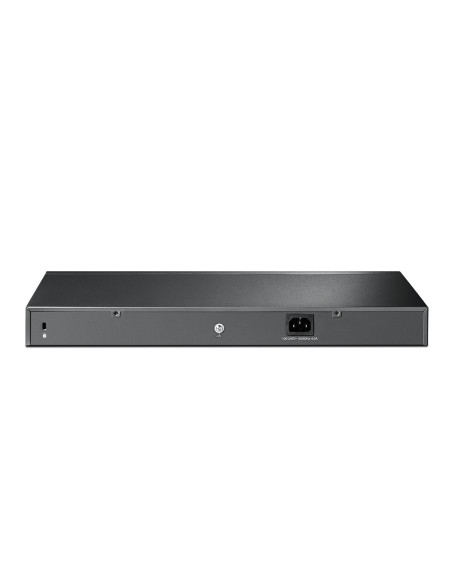 TP-Link JetStream TL-SG3210XHP-M2 switch Gestionado L2+ 2.5G Ethernet (100 1000 2500) Energía sobre Ethernet (PoE) 1U Negro