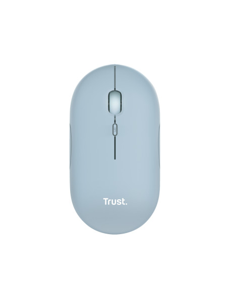 Trust Puck ratón Oficina Ambidextro RF Wireless + Bluetooth 1600 DPI