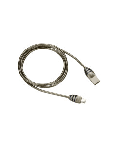 Canyon CNS-USBM5DG cable USB USB 2.0 1 m USB A Micro-USB A Negro, Gris