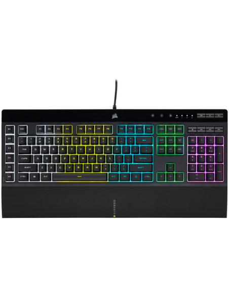 Corsair K55 RGB PRO teclado Juego USB QWERTY Español Negro