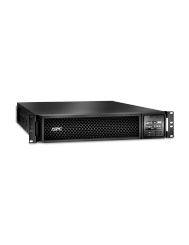 APC SRT2200RMXLI-NC sistema de alimentación ininterrumpida (UPS) Doble conversión (en línea) 2,2 kVA 1980 W 12 salidas AC
