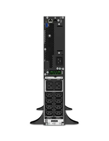 APC Smart-UPS On-Line sistema de alimentación ininterrumpida (UPS) Doble conversión (en línea) 2,2 kVA 1980 W 10 salidas AC
