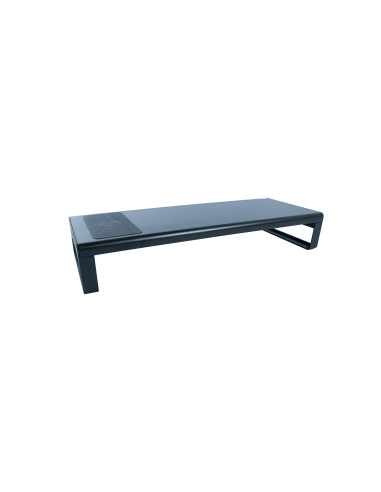 iggual IGG316900 soporte para monitor Escritorio Negro, Gris