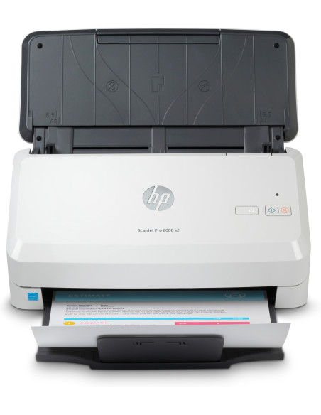 HP Scanjet Pro 2000 s2 Sheet-feed Scanner Escáner alimentado con hojas 600 x 600 DPI A4 Negro, Blanco
