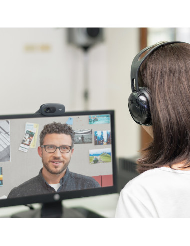 Logitech 960-001364 cámara web 1280 x 720 Pixeles USB Grafito