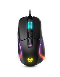 Krom Kick ratón Juego mano derecha USB tipo A Óptico 6200 DPI