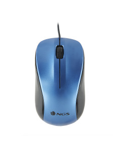 NGS CREW ratón Oficina Ambidextro USB tipo A Óptico 1200 DPI