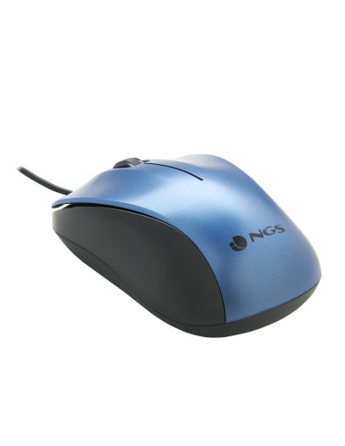 NGS CREW ratón Oficina Ambidextro USB tipo A Óptico 1200 DPI