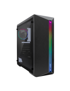 Deep Gaming DEEPGAMING CAJA ATX A200 USB 3.2 GEN1 SIN FTE. ARGB + 1 VENTILADOR IRIS