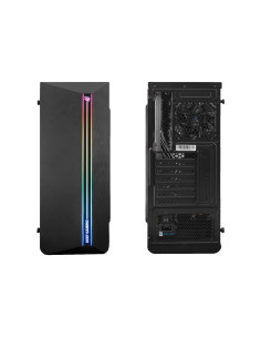 Deep Gaming DEEPGAMING CAJA ATX A200 USB 3.2 GEN1 SIN FTE. ARGB + 1 VENTILADOR IRIS 2